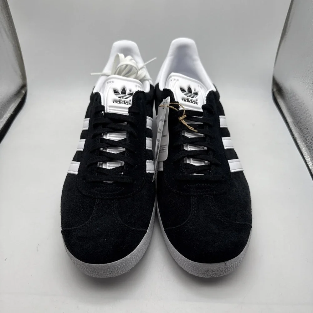 ADIDAS Originals Classic Gazelle Core Black Cloud White Gold‎ BB5476 Men 10 NWB